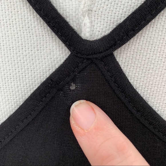 Brooke Taylor Black Cutout Tee Dog Better Life - Picture 4 of 6